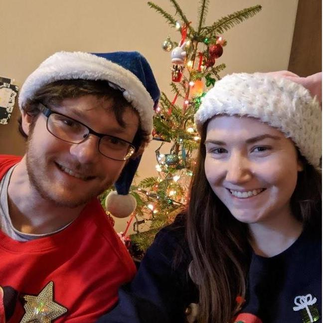 Jose and Katherine's first Christmas tree!