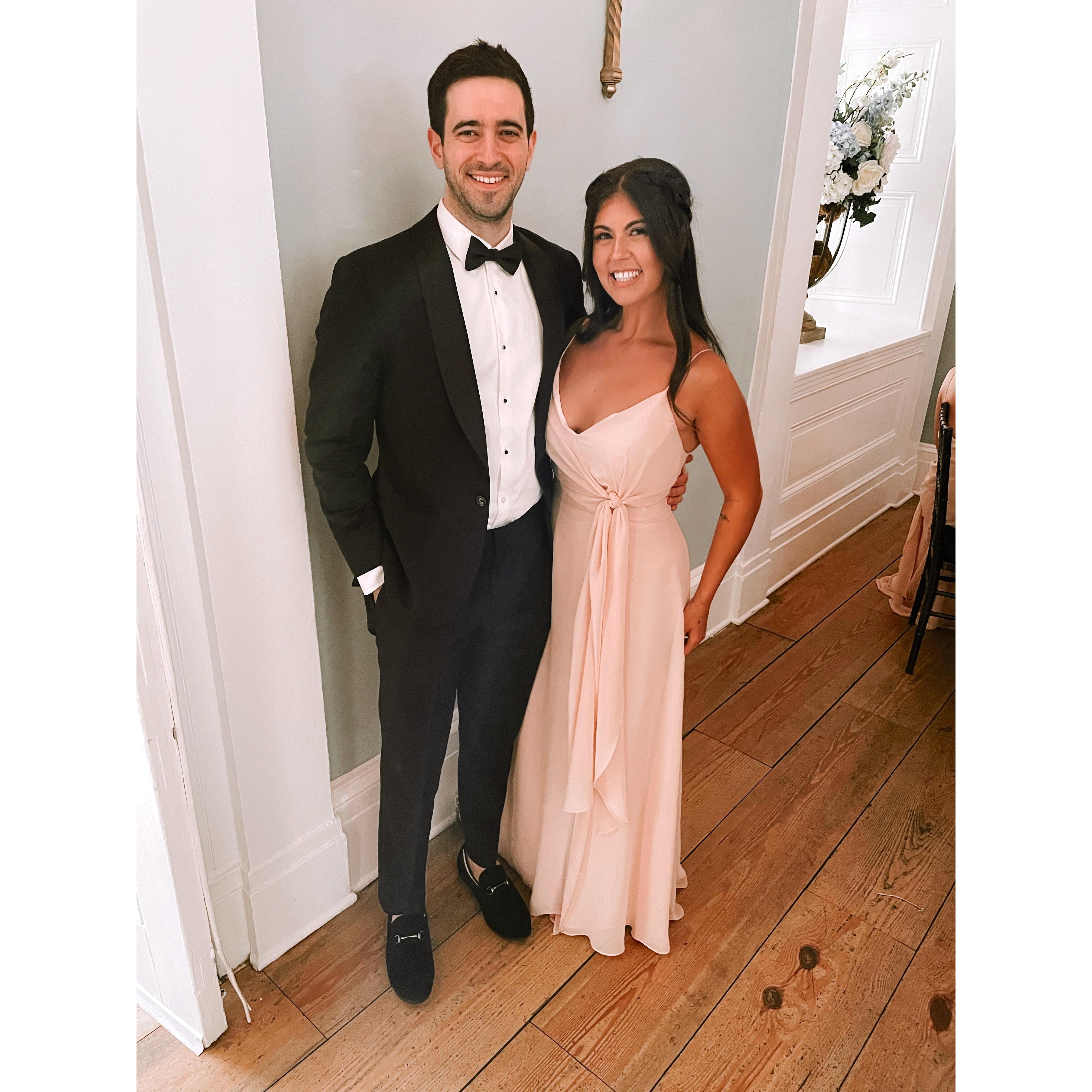 Celebrating Cat and Jon's wedding!