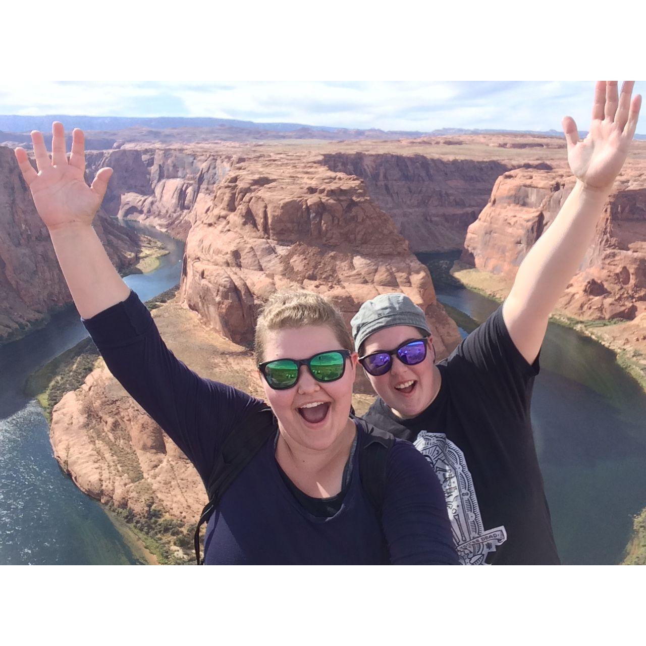 First Cross Country Road Trip: Horseshoe Bend 2017