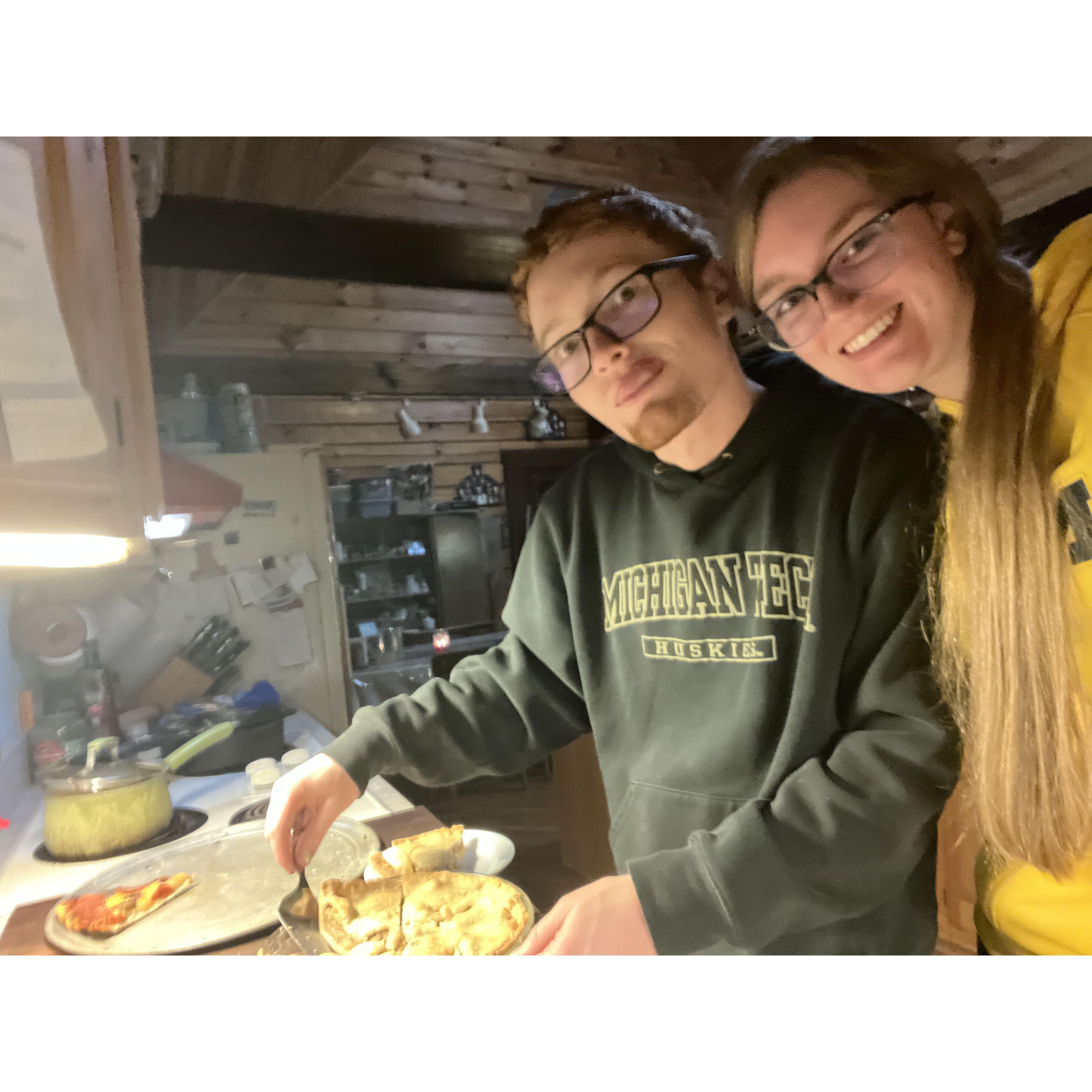 Pie making November 2024