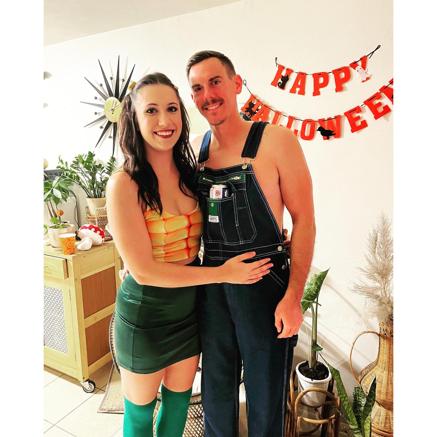 Halloween 2022: A farmer and his corn
