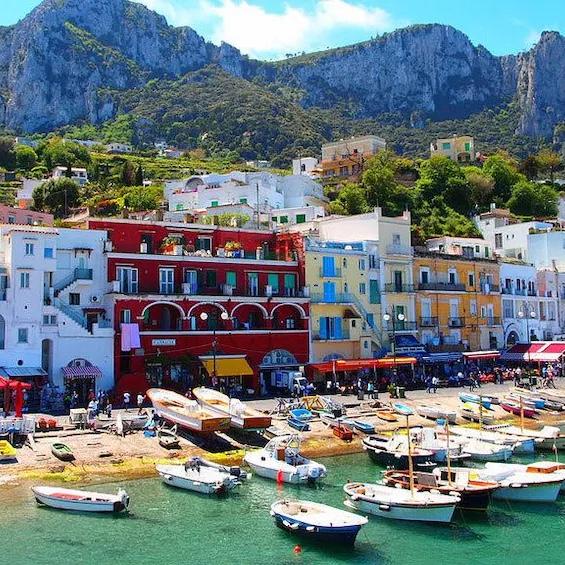 Boat ride to Capri!