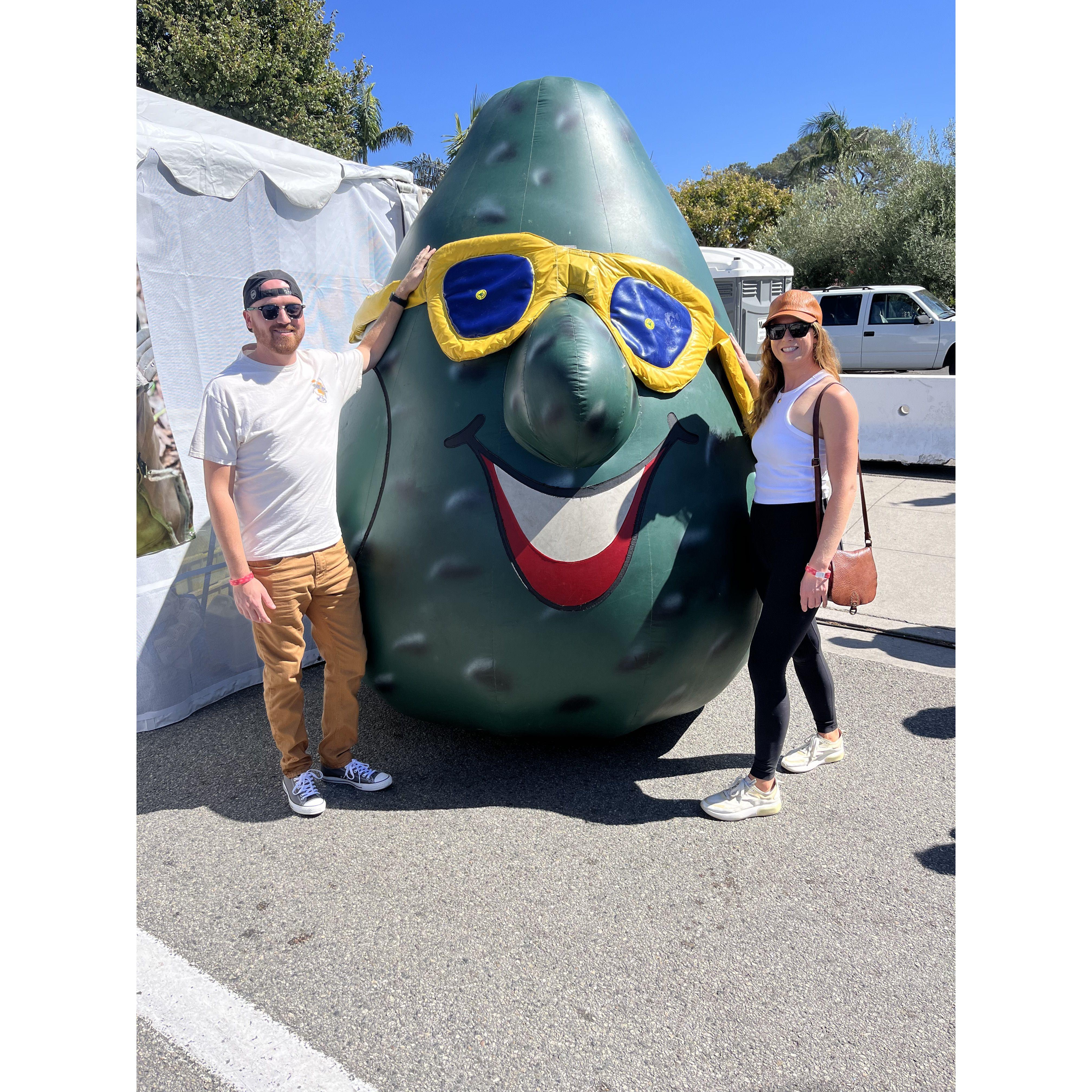 Our first Avocado Festival as a couple