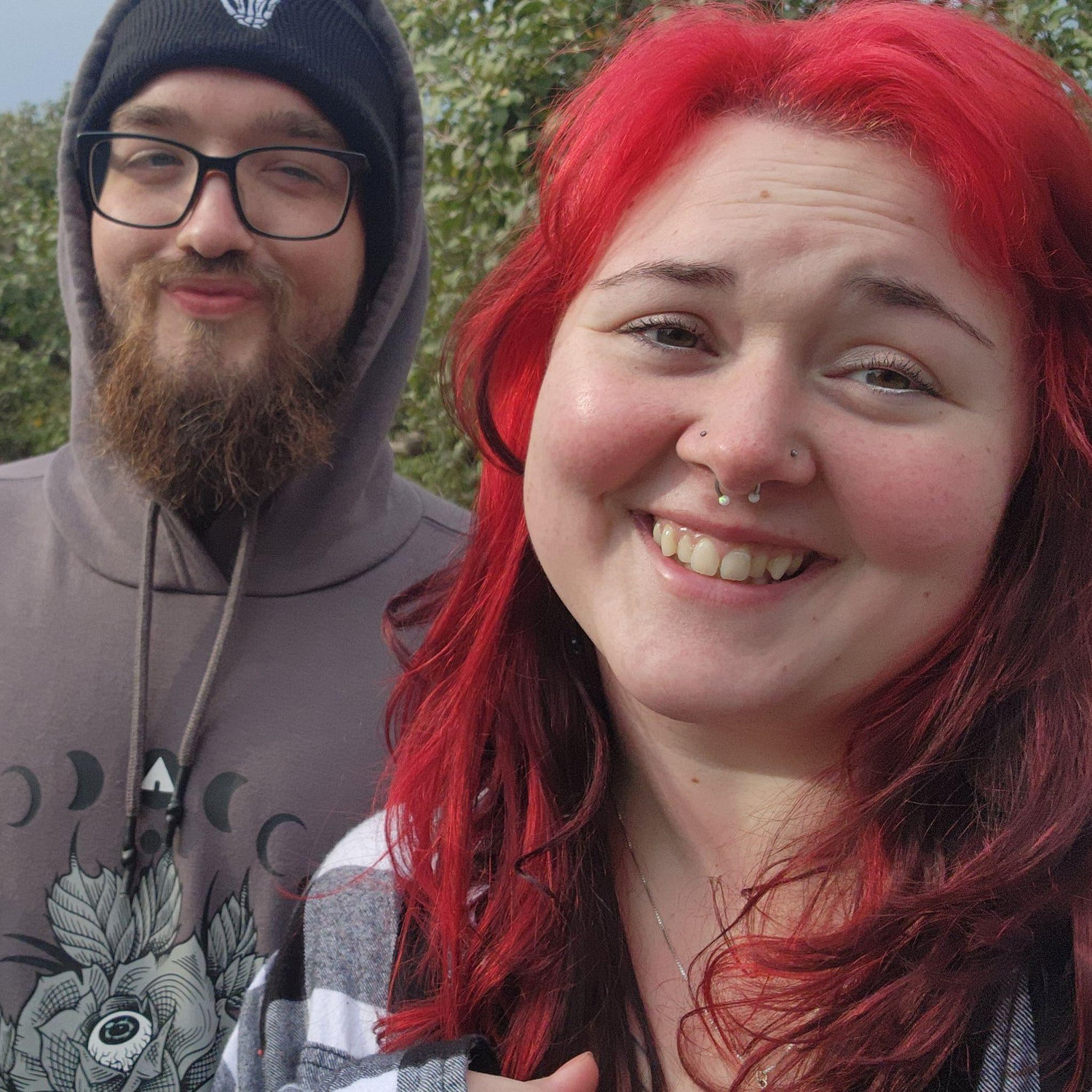 Apple Picking together!