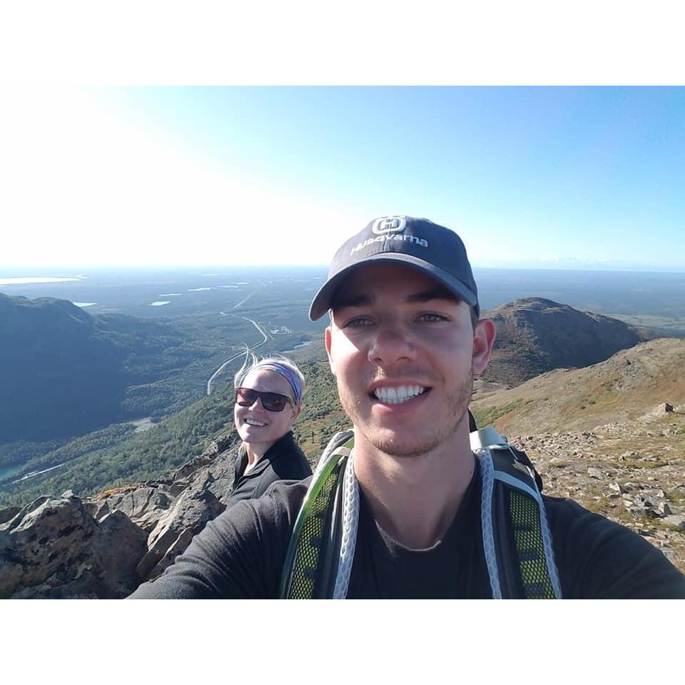 Climbing mountains in Alaska