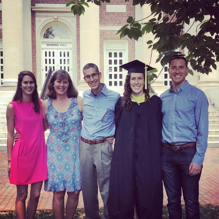 Katie's UNC graduation, and an end in sight to long-distance dating! (May 2018)