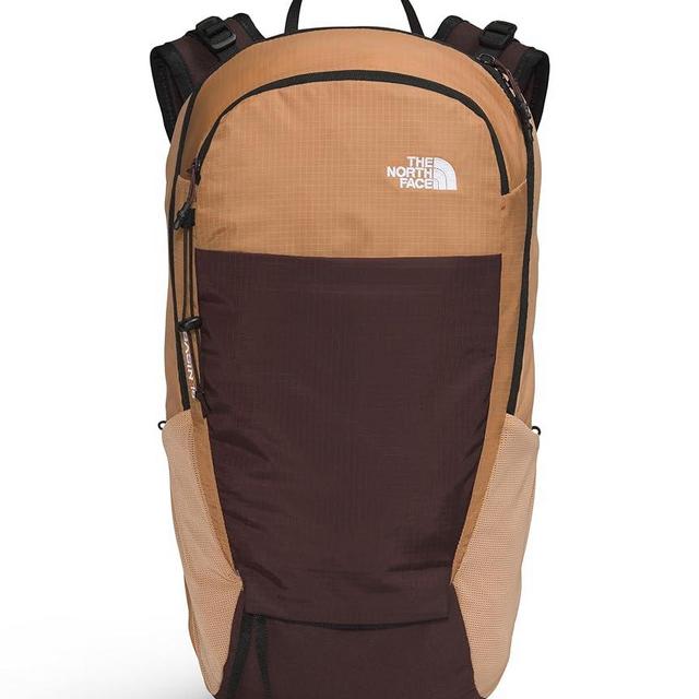 THE NORTH FACE Basin 18 Liter Daypack with Rain Cover, Almond Butter/Coal Brown, One Size