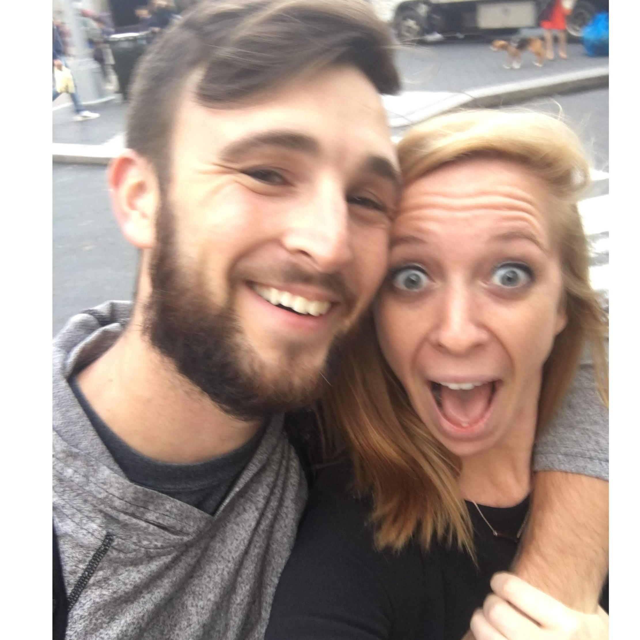 The day we signed our first lease