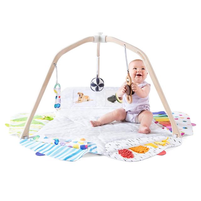 The Play Gym by Lovevery | Stage-Based Developmental Activity Gym Play Mat for Baby to Toddler