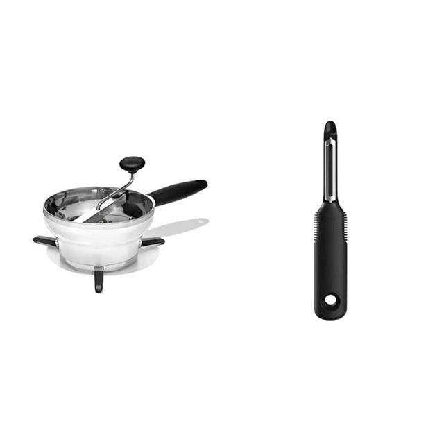 OXO Good Grips Food Mill & Good Grips Swivel Peeler