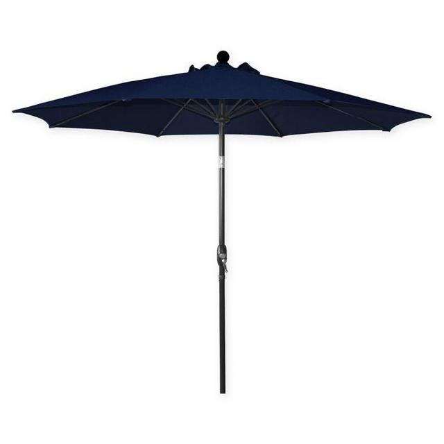 Market 9-Foot Round Umbrella in Blue