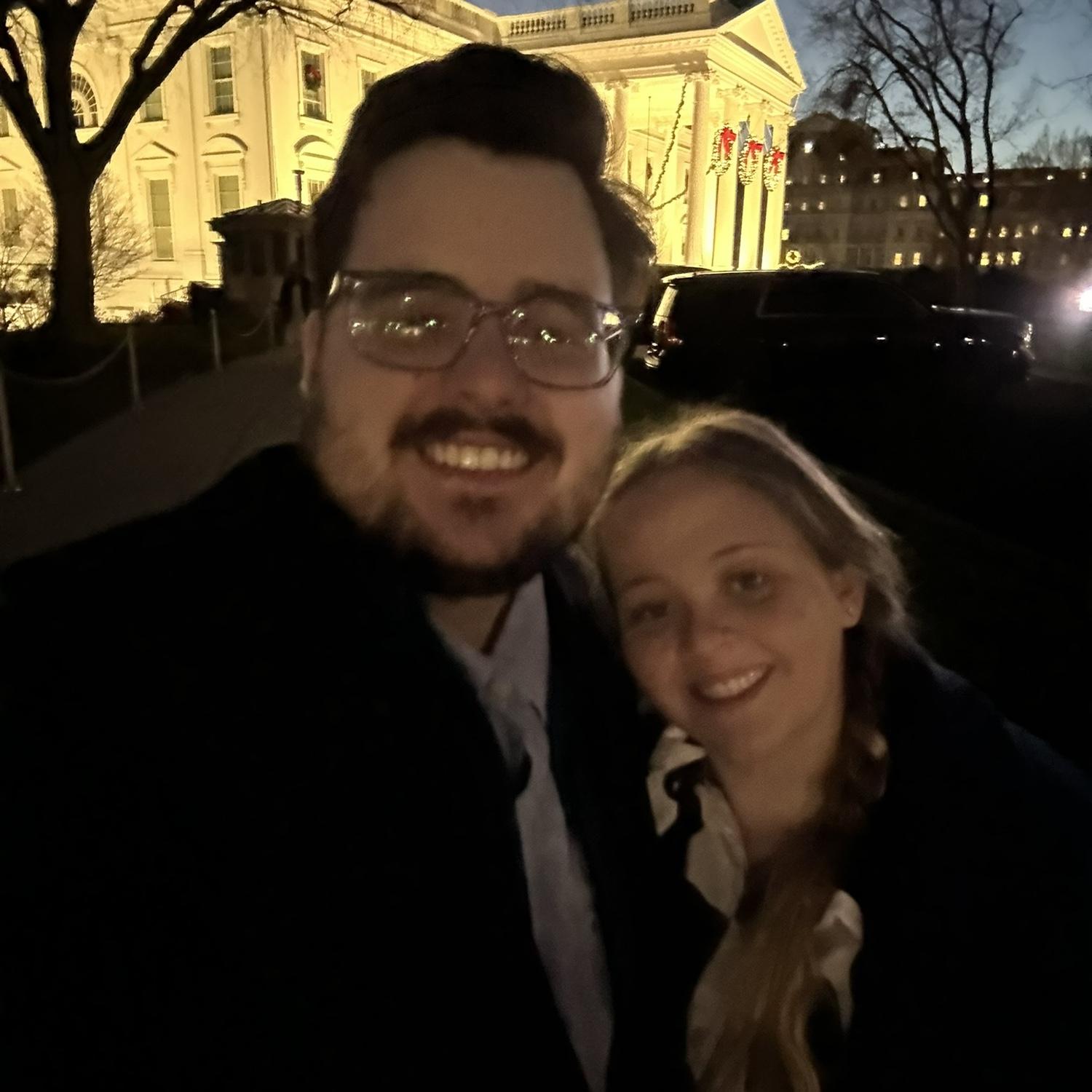Gerard Alison at White House