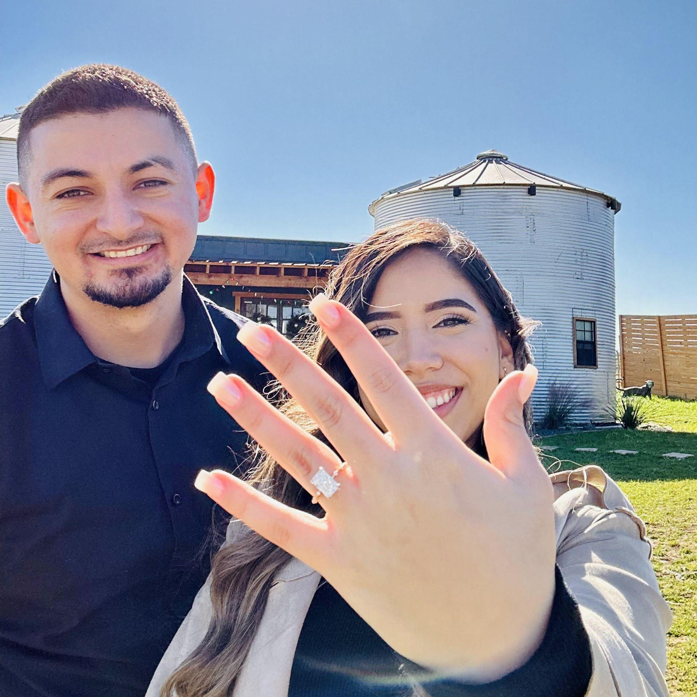 She said YES! 12.31.23