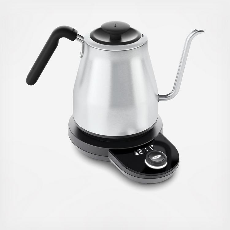 OXO BREW Classic Tea Kettle - Brushed Stainless Steel & Brew Tea Infuser  Basket