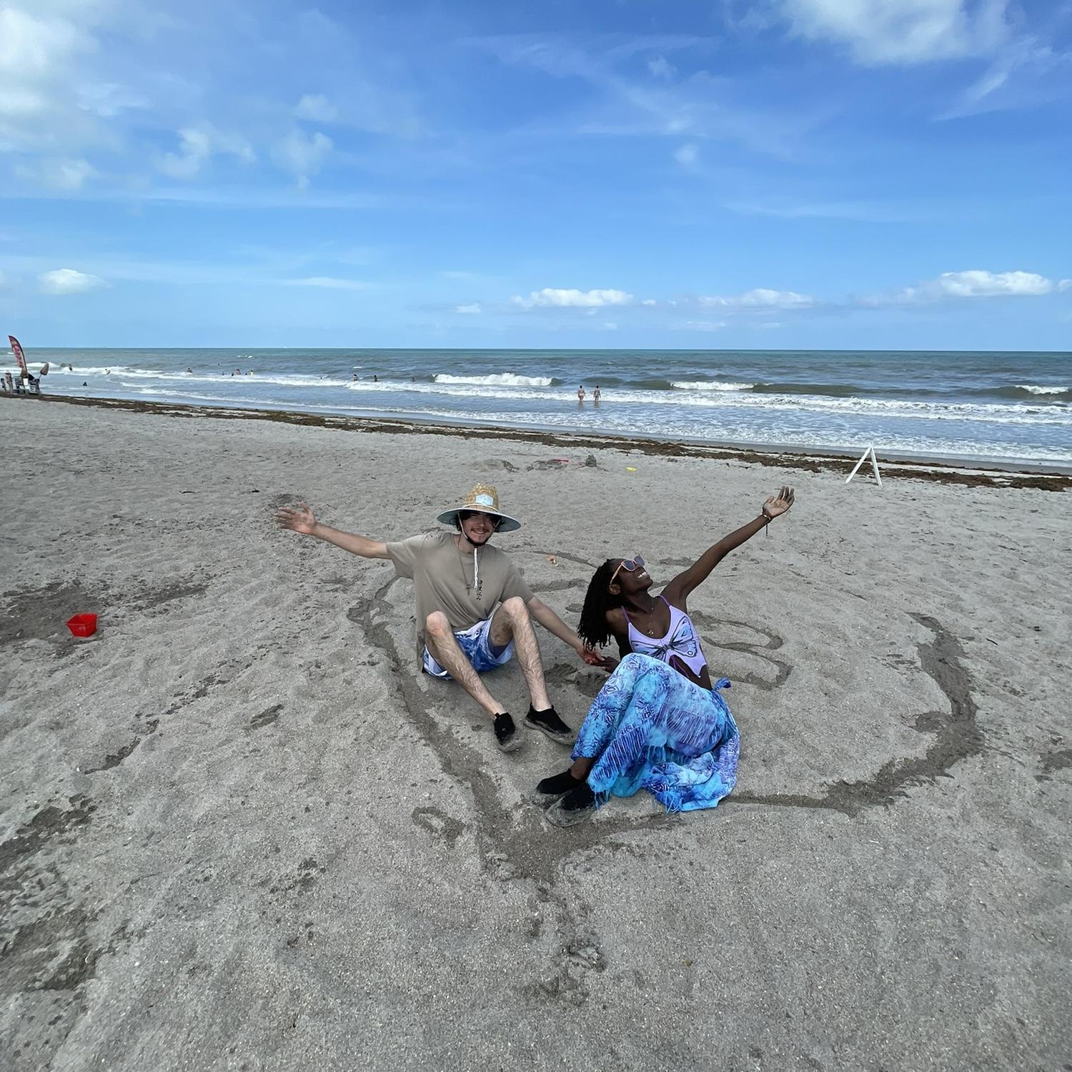 Beach trip with the fam!