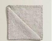 Linen Napkins, 100% natural stonewashed...