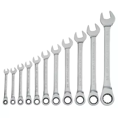 CRAFTSMAN 11-Piece Set 12-Point Standard (SAE) Ratchet Wrench Set