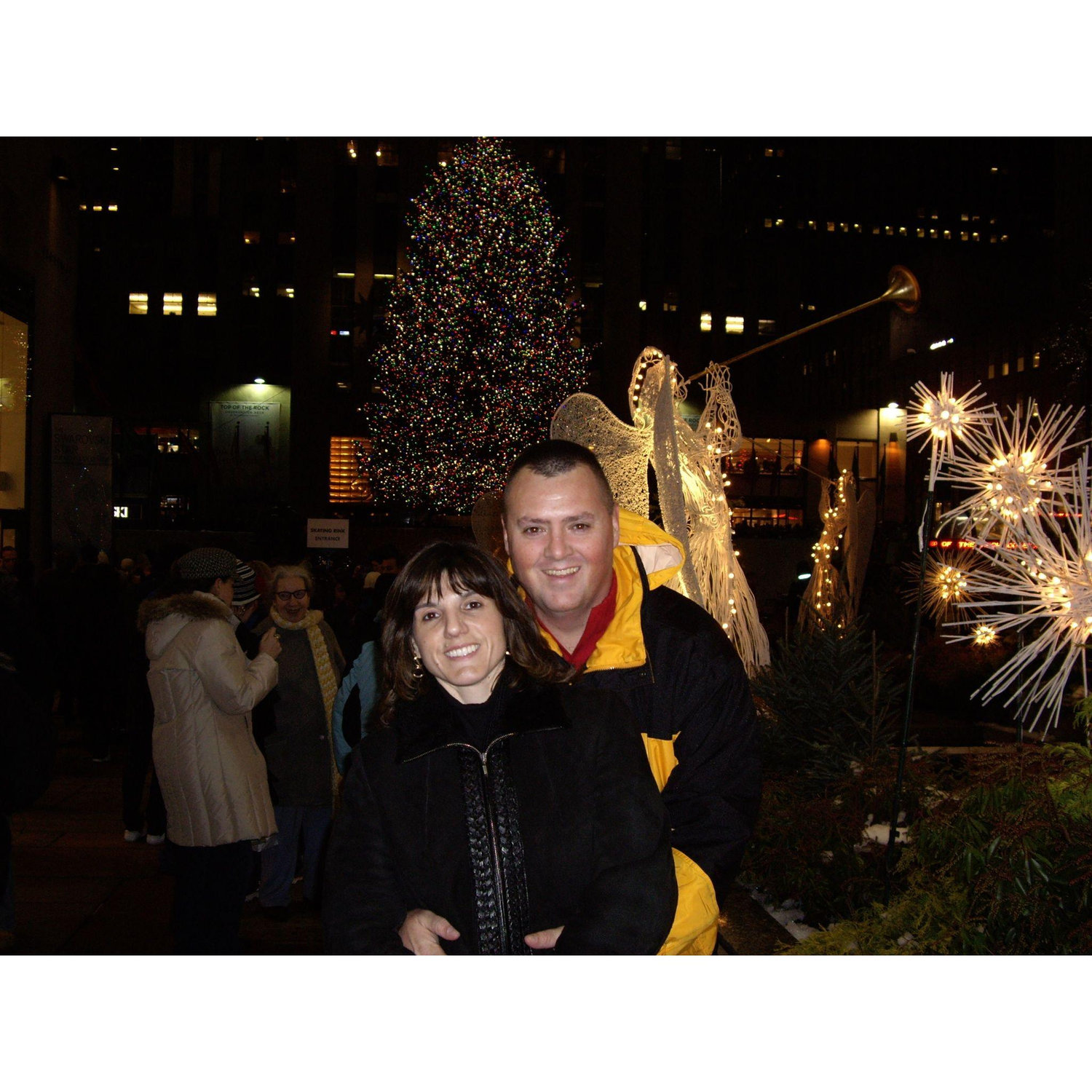 Our 1st Christmas, Rockefeller Tree 2008