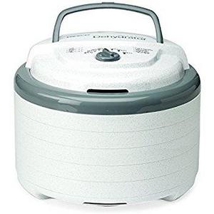 Nesco FD-75A Snackmaster Pro Food Dehydrator, White - MADE IN USA