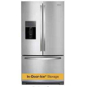 Whirlpool 26.8 cu. ft. French Door Refrigerator in Fingerprint Resistant Stainless Steel