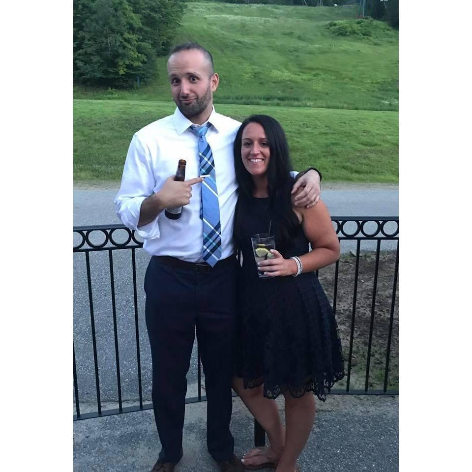 First SNHUFam wedding together, celebrating Jenna and Andrew