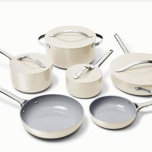 Ceramic Cookware & Minis Set | Nonstick Pots & Pans Set | Non-Toxic