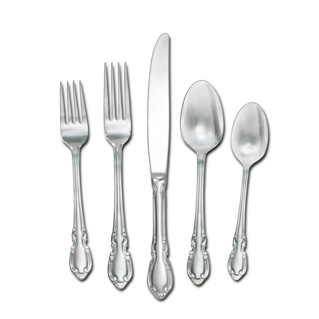 At Home 20-Piece Vienna Flatware Set