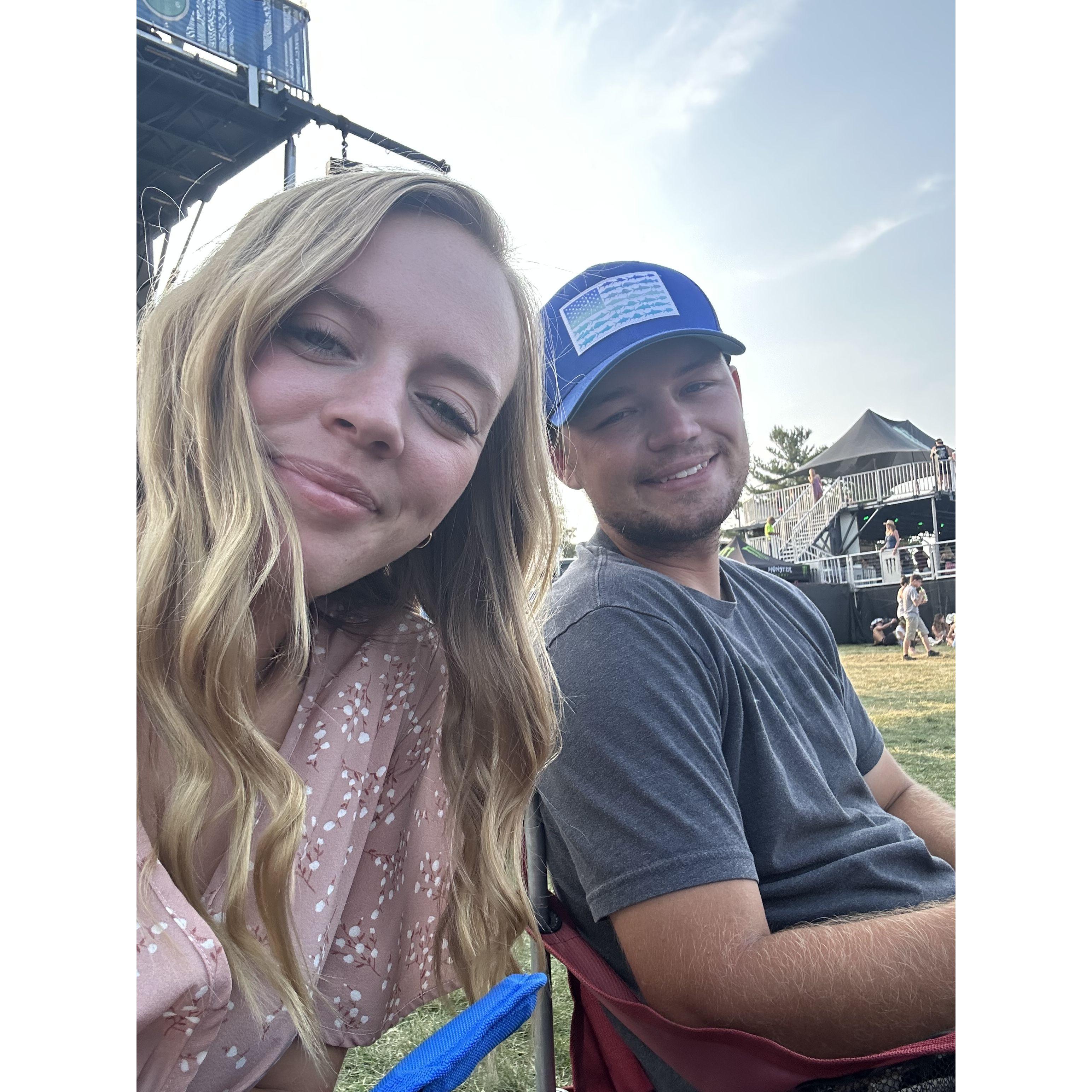 Country Thunder 2023 seeing Bailey Zimmerman