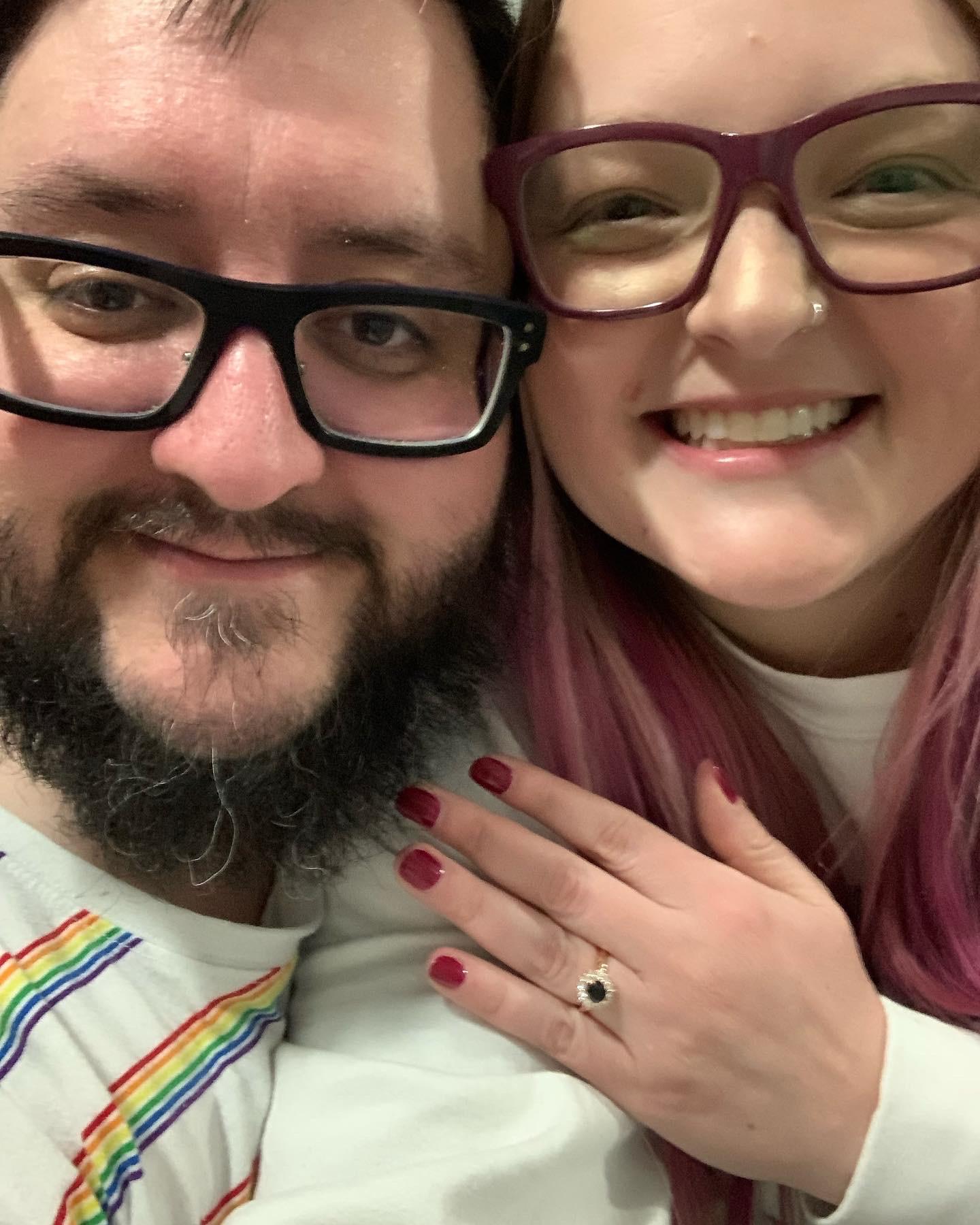 On February 19th, 2022, Vince surprised Kristen with the ring of her witchy dreams....