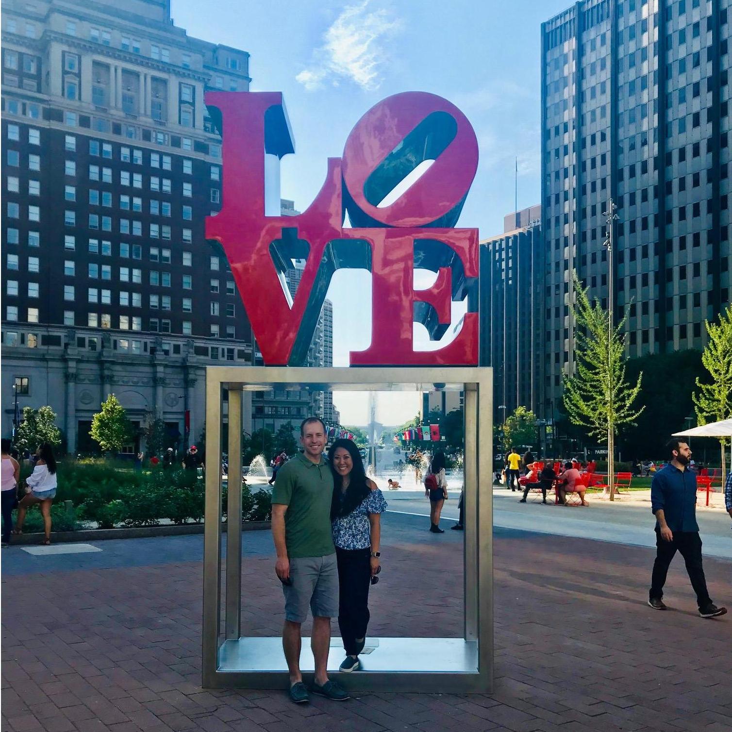 Tourists in Philly (pre-move)