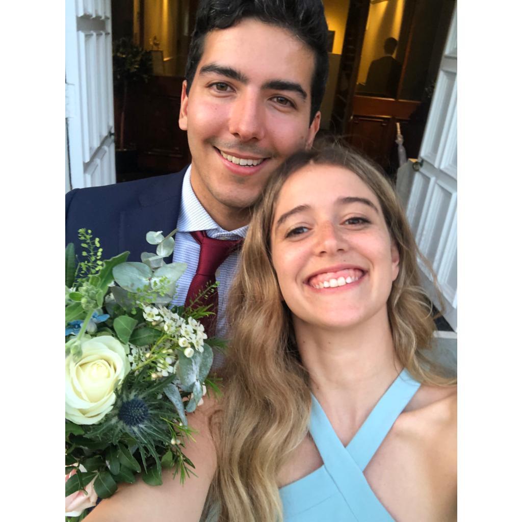 Celebrating our friends' beautiful wedding in St. Andrews, Scotland.