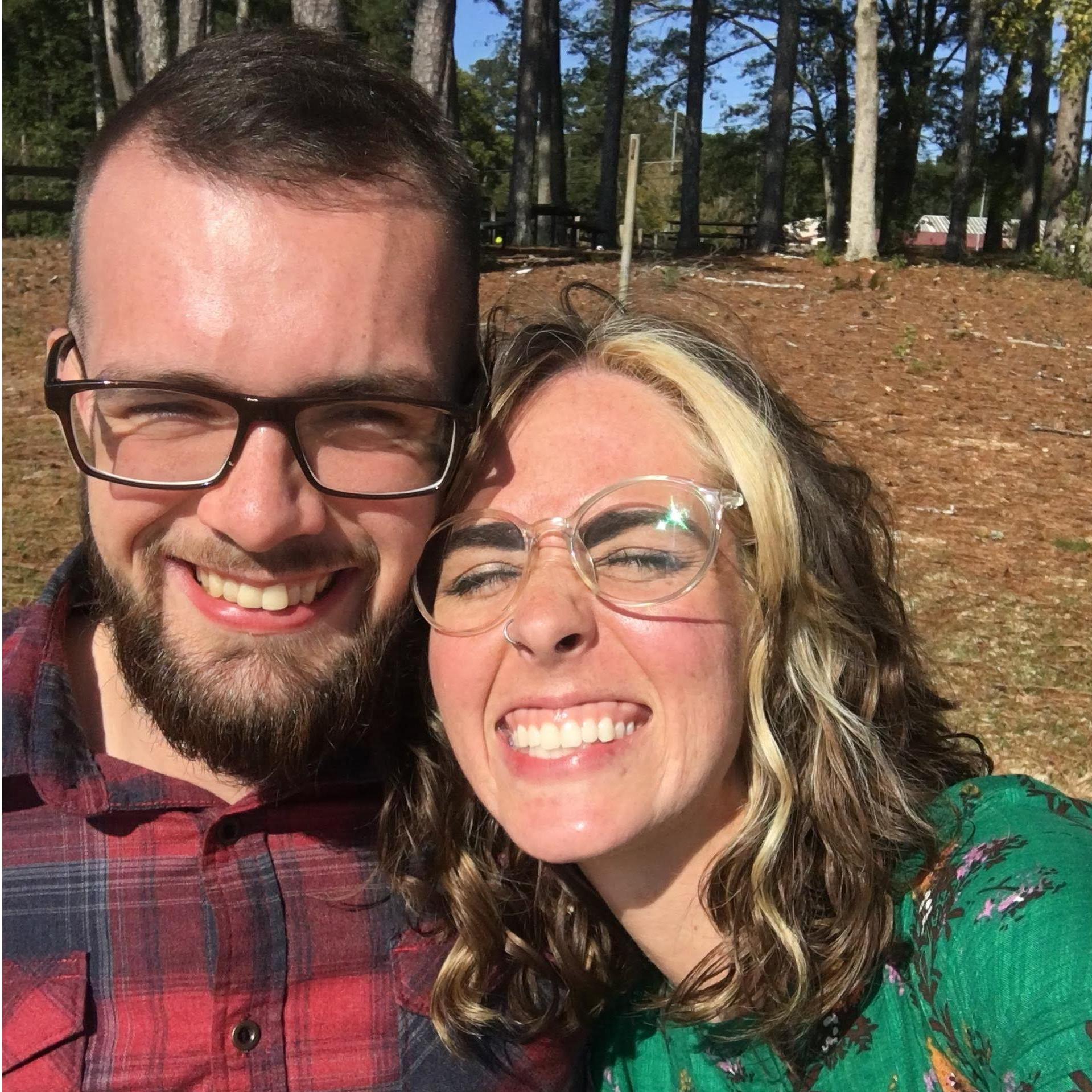 Happiness after Josh asked Darlene to be his girlfriend!