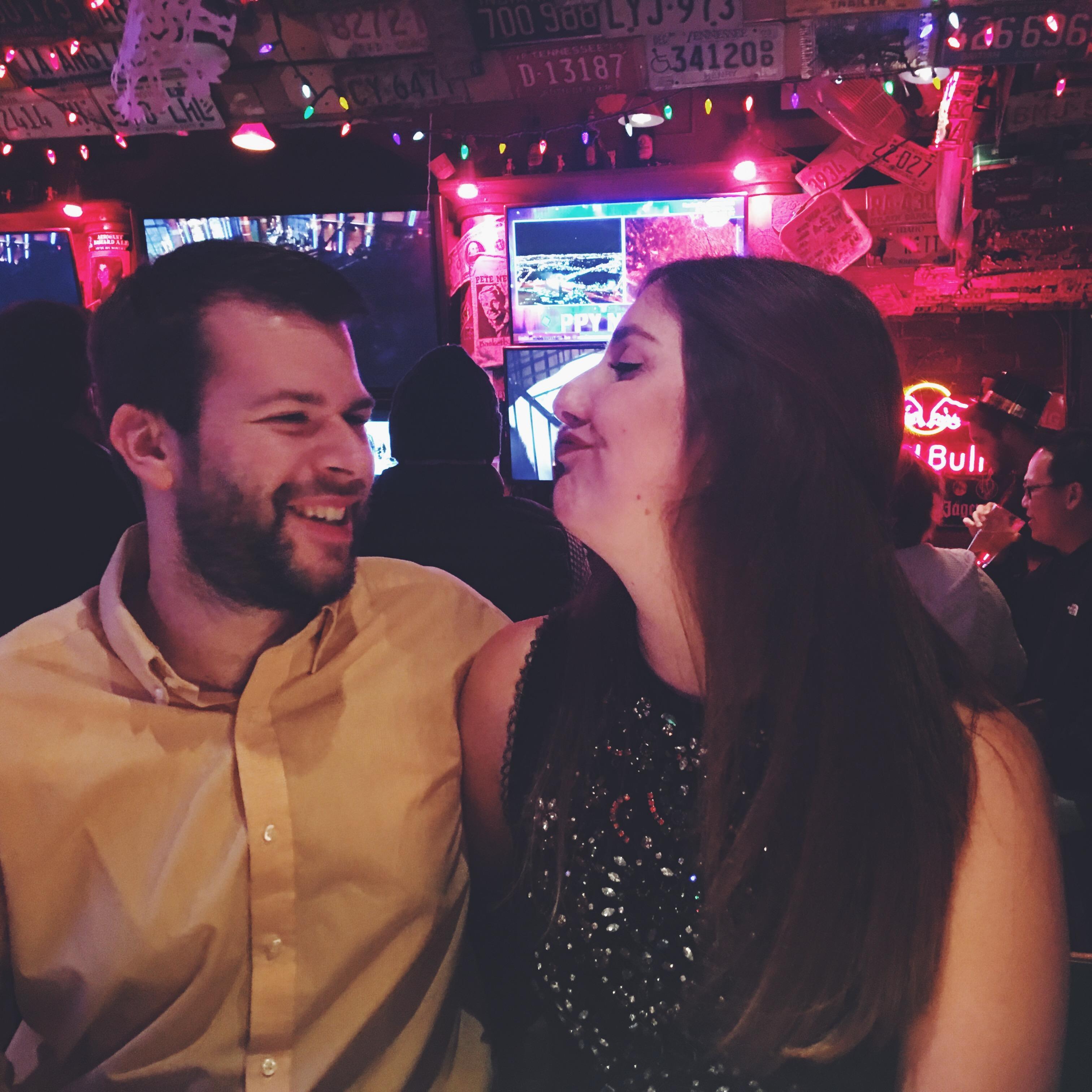 Our first New Years Eve together