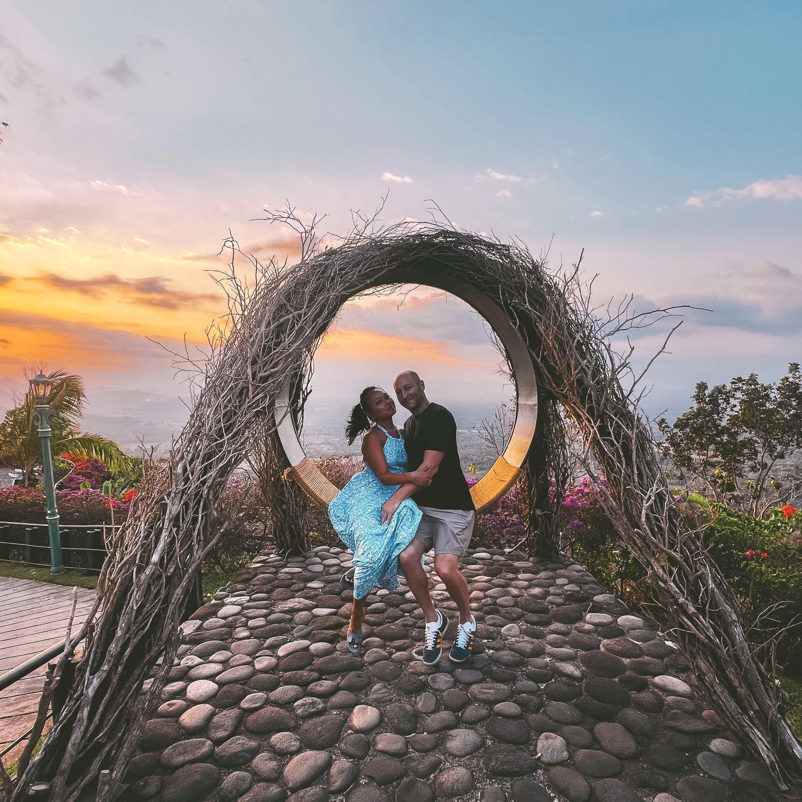 Beautiful view of Magelang
