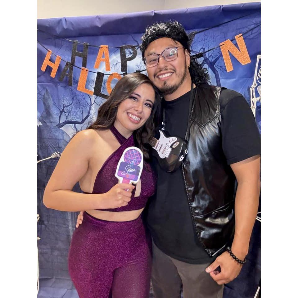 2023 - Halloween as Selena Quintanilla & Chris