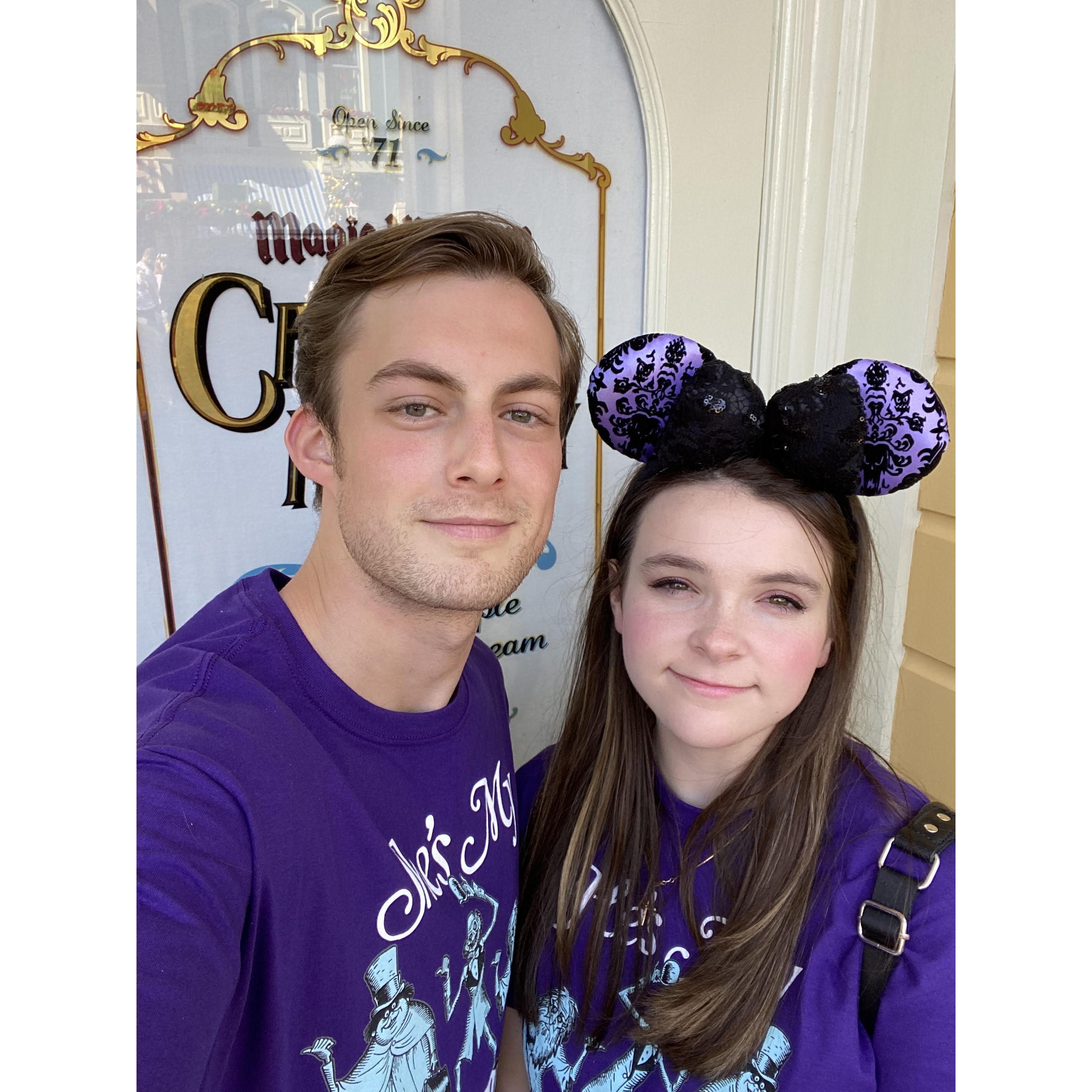 Matching on Main Street in the Magic Kingdom