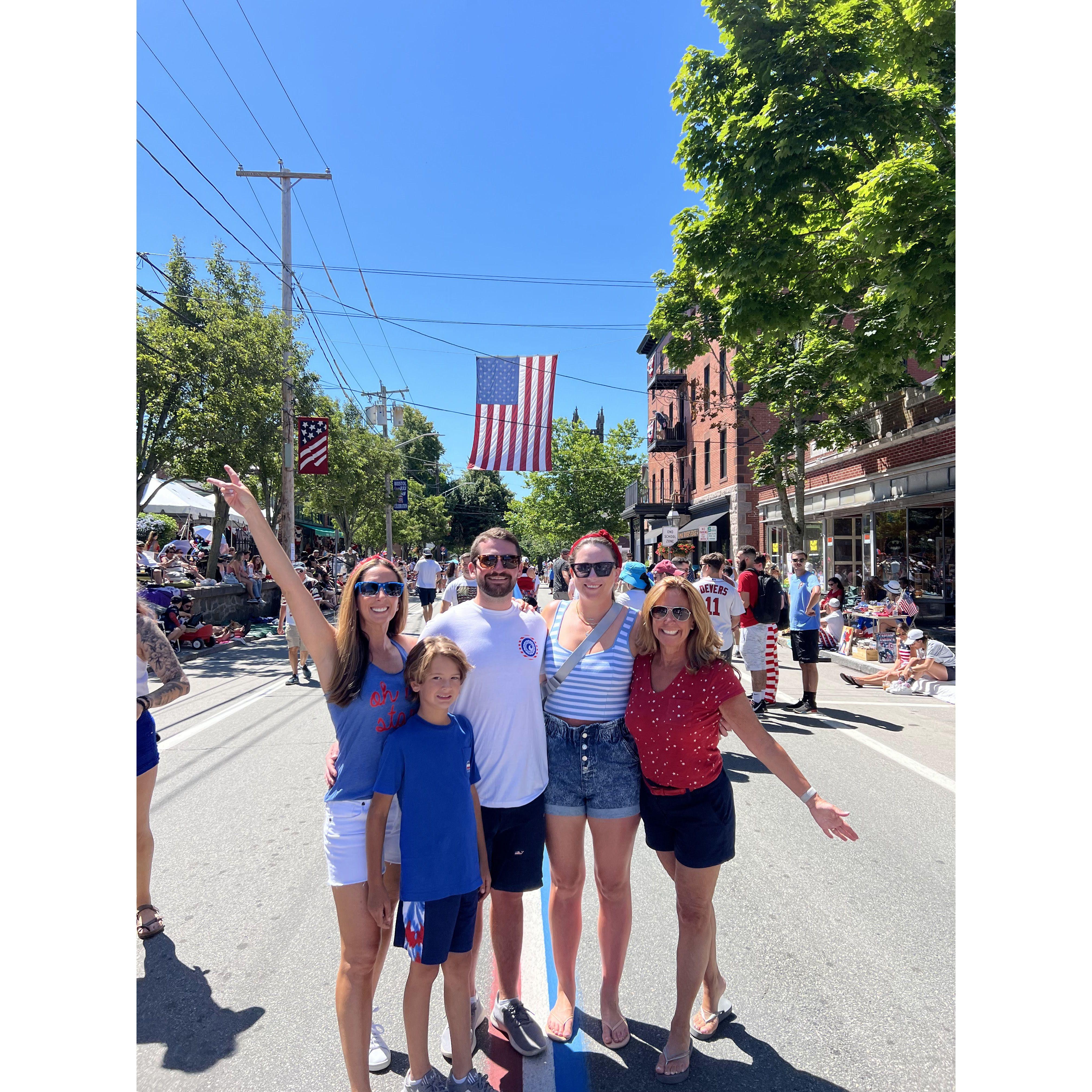 Madison's first 4th of July in Rhode Island!