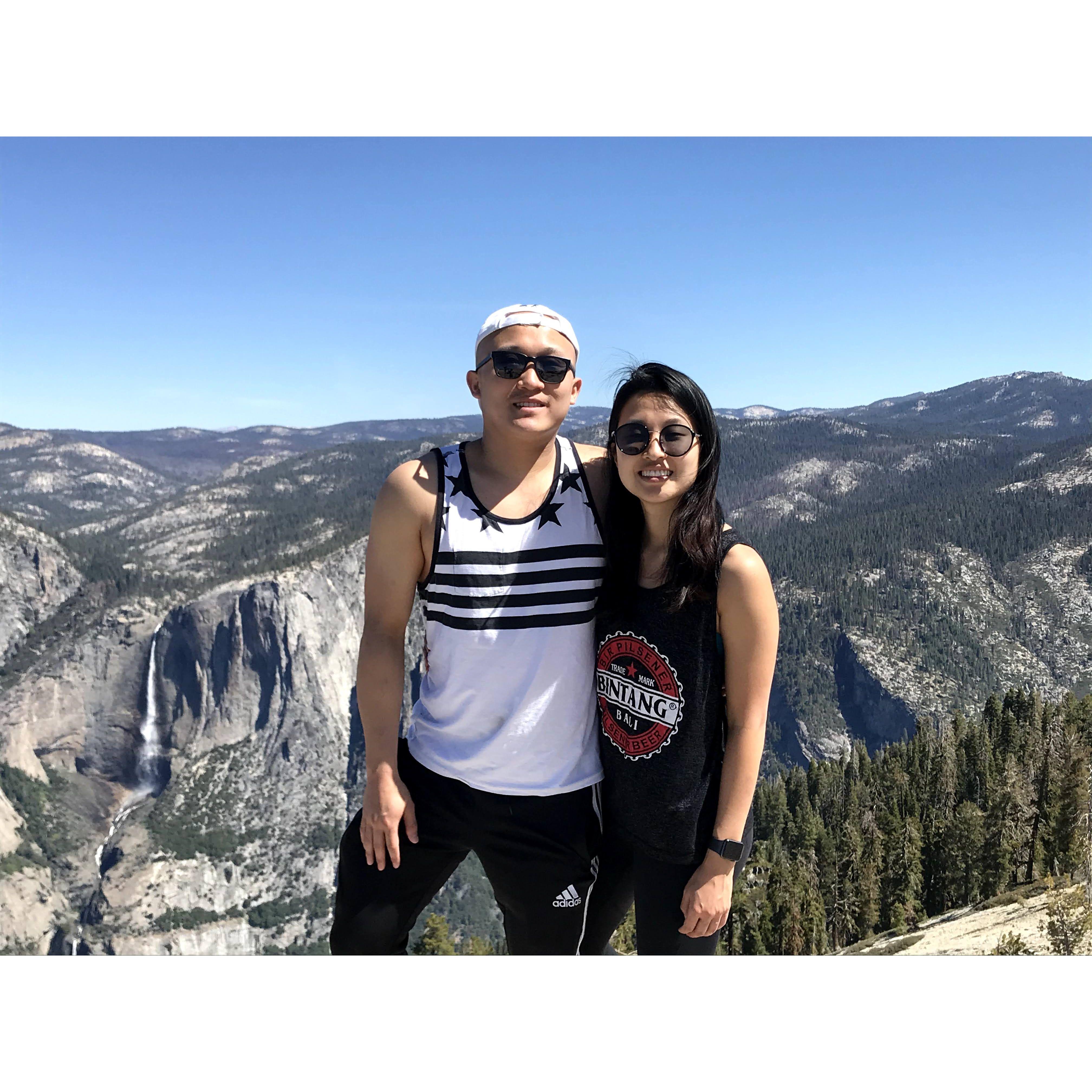 Our first vacation with Sarah's family to Yosemite - June 2021