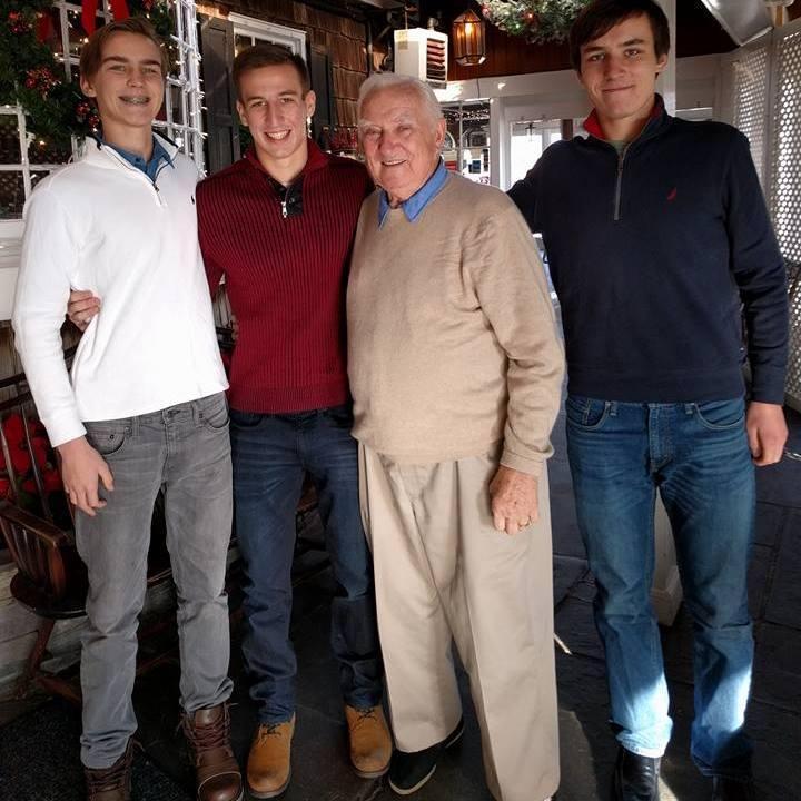 The Chief! Grandpa Johnston is an inspiration to all of us. Luke has always looked up to him as one of his role models. His marriage has taught us all the power of love.
