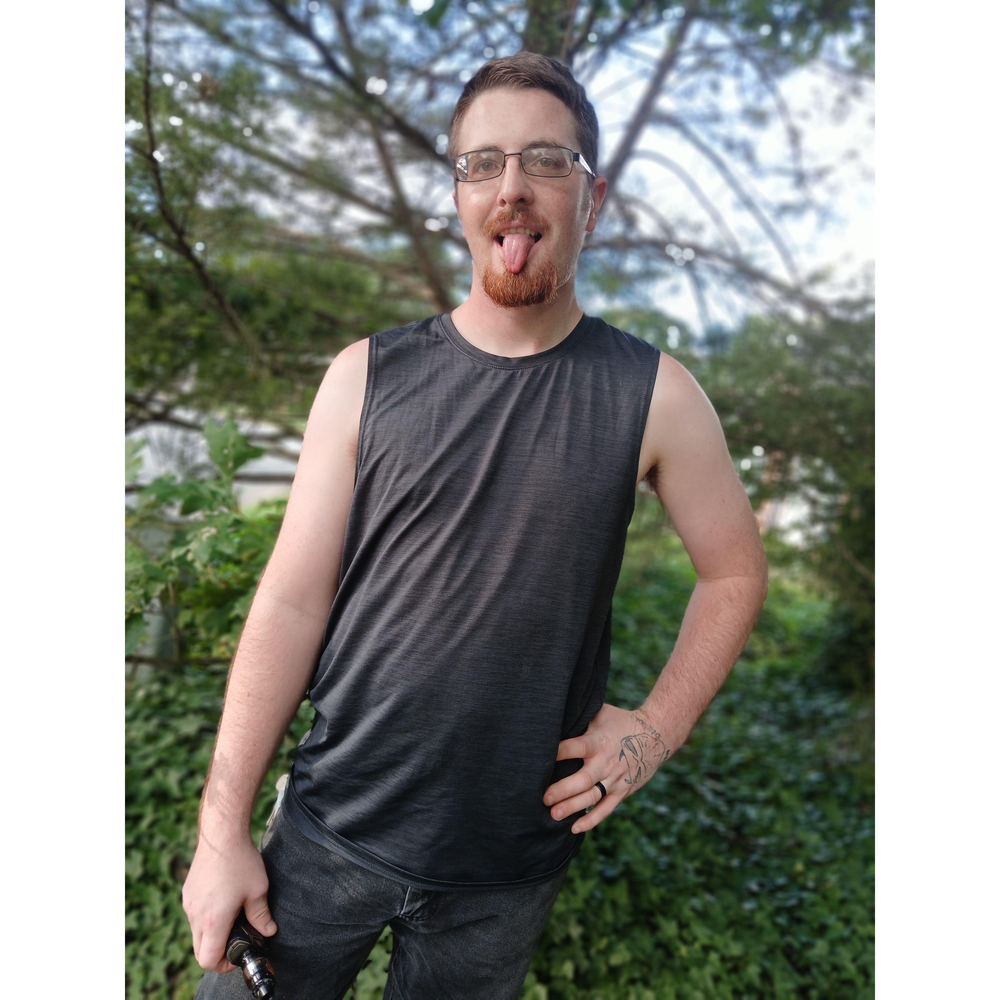 Goofy Photo on a beautiful day