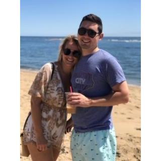 Visiting friends and spending time at one of our favorite places- any beach, anywhere!