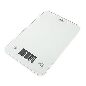 American Weigh Scales ONYX Slim Kitchen Scale in White
