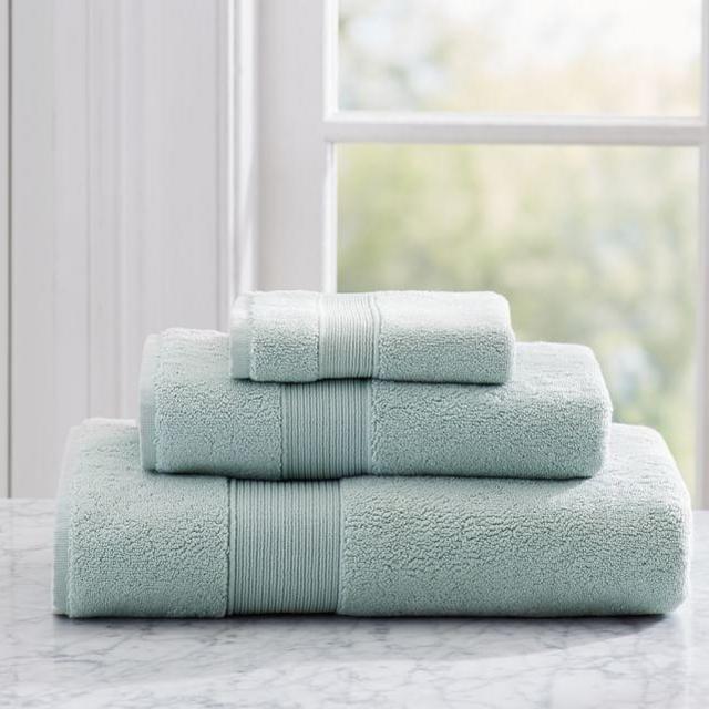 PB Classic Washcloth, Porcelain Blue