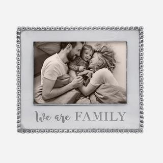 "We are Family" Beaded Frame