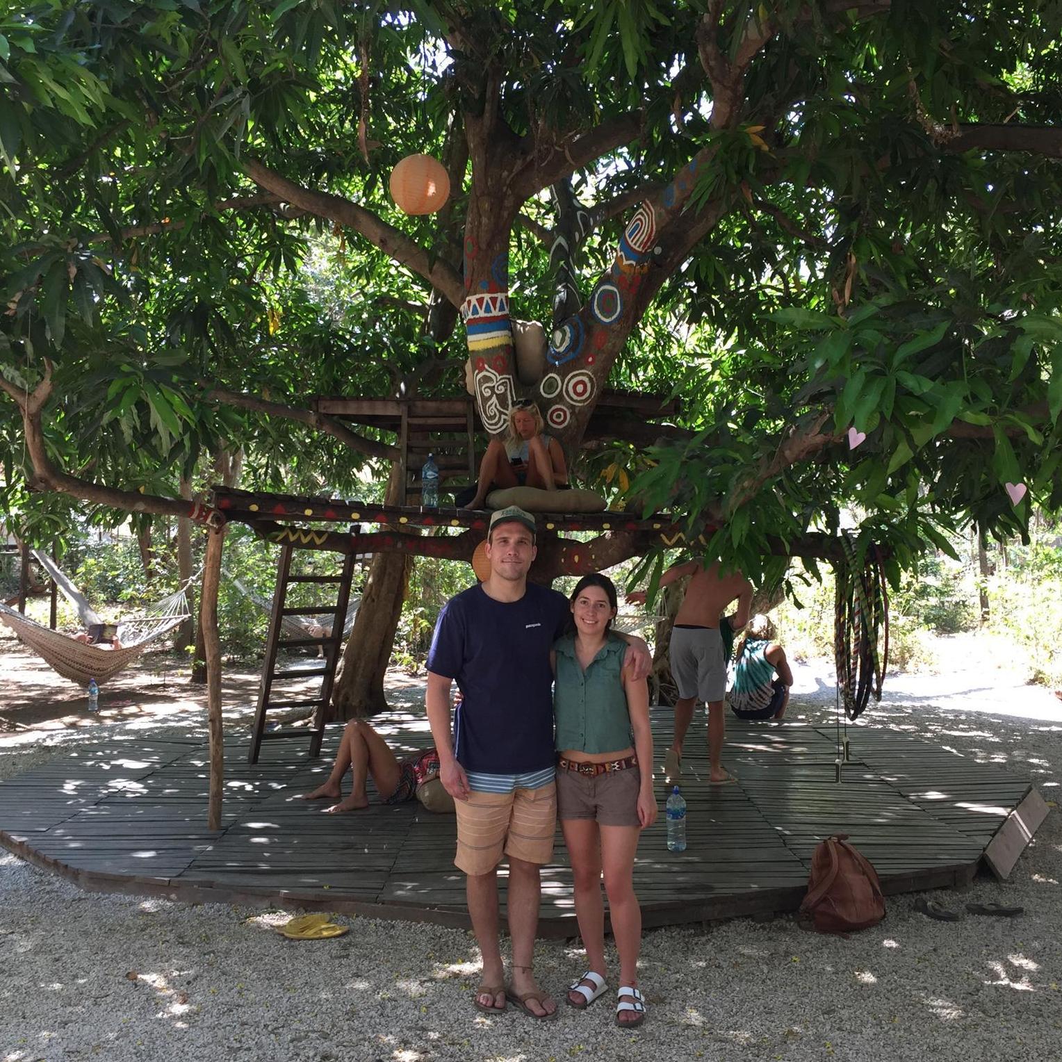 Camping in Tamarindo, Costa Rica