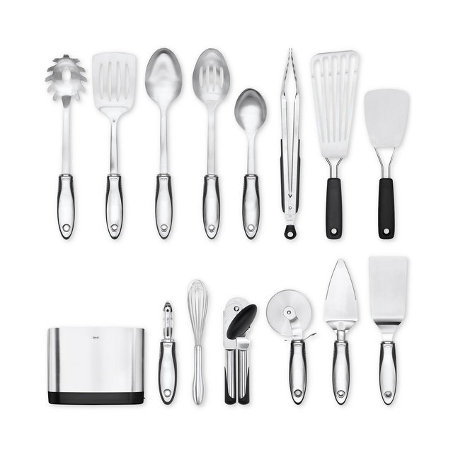 OXO Steel 15-Piece Utensil Set