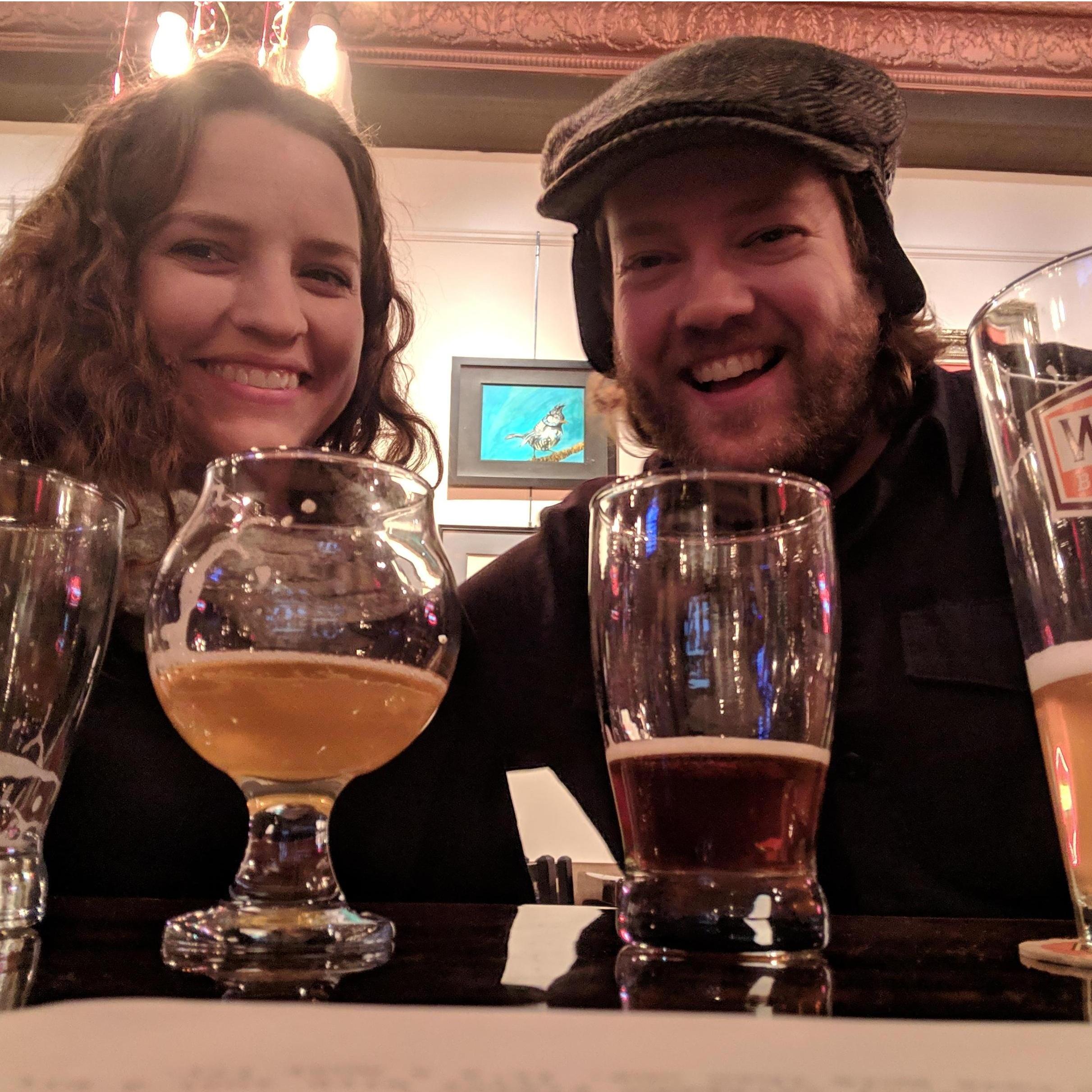 Brian's laugh gets exponentially more maniacal relative to types of beers available.