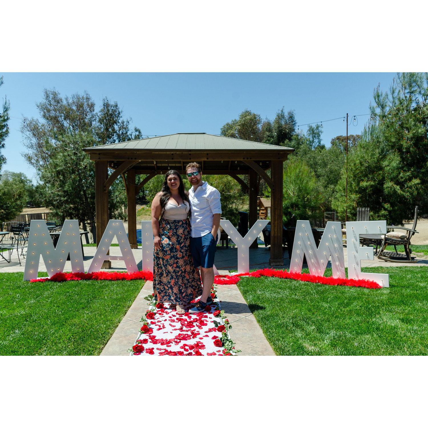 Newly Engaged Couple