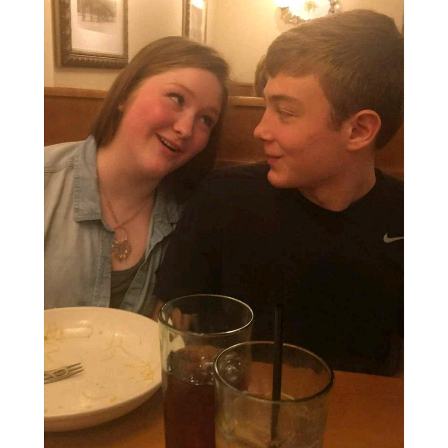 Double date at Olive Garden!