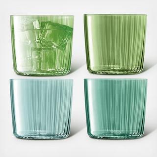 Gems Assorted Short Tumbler, Set of 4
